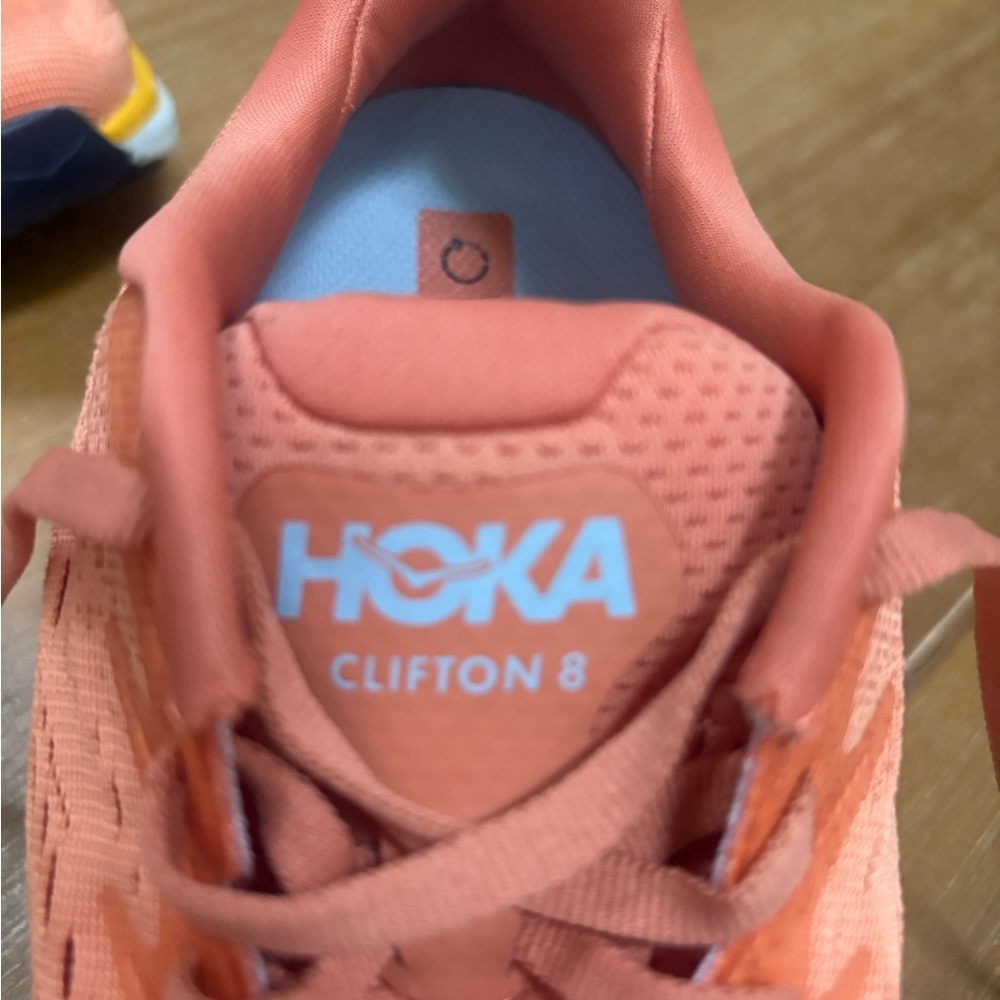 Hoka Women's Orange Running Shoes - Picture 4 of 7